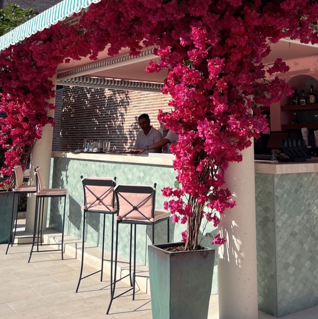 Marbella outdoor stool
